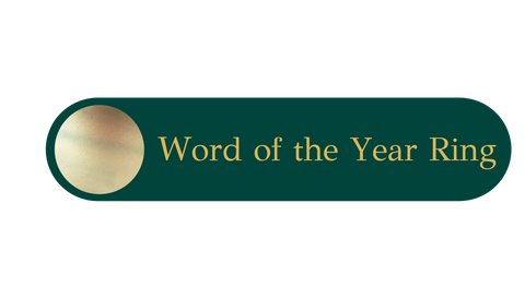 Word of the Year Ring