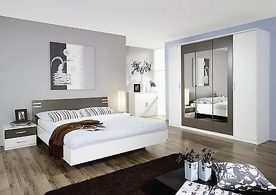 Modern Bedroom Furniture Set Platform Bed Wardrobe Nightstand From Germany