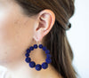 The Olivia Hoop <br> Indigo