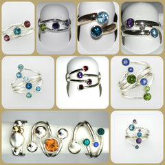 Custom Birthstone Rings at Chimera Design