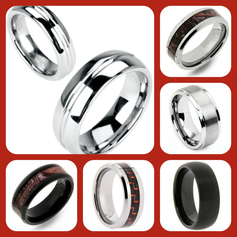 $69 Tungsten Bands at Chimera Design