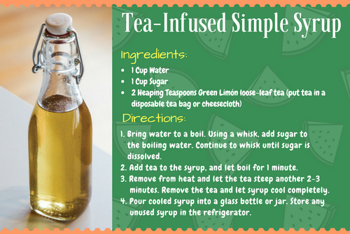 Tea-Infused Simple Syrup