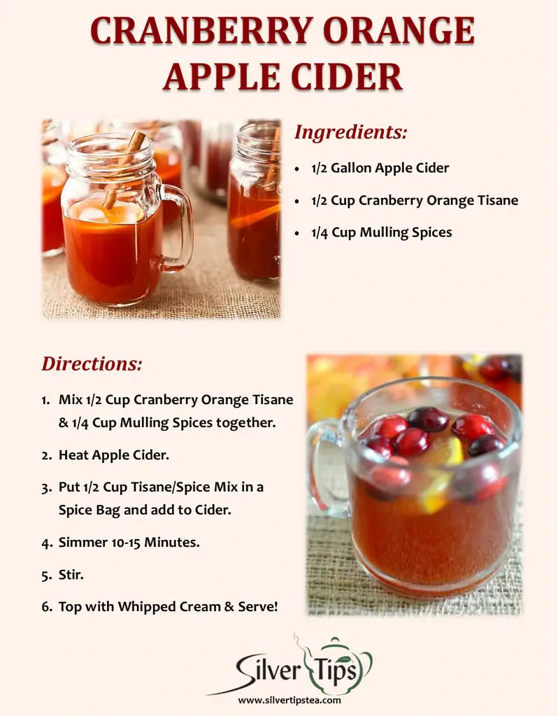 Cranberry Orange Apple Cider