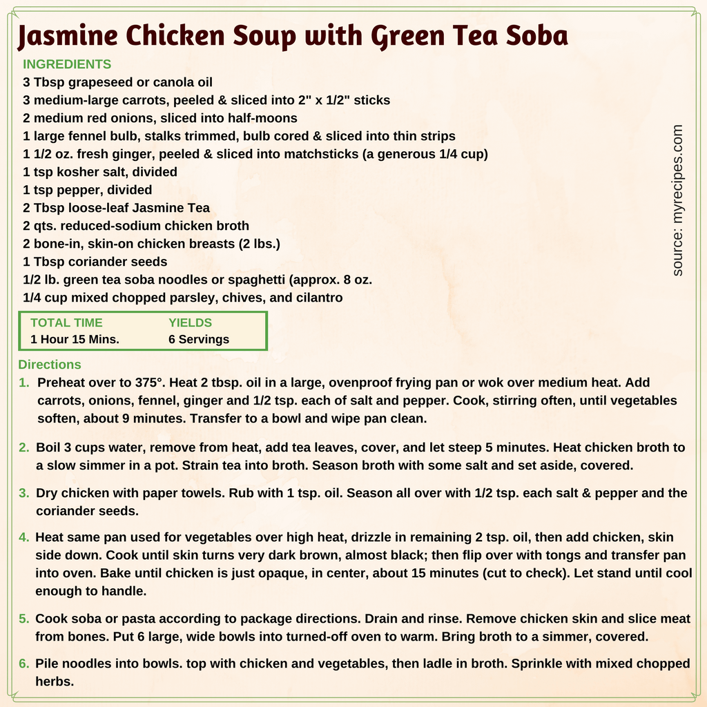 Jasmine Chicken Soup!