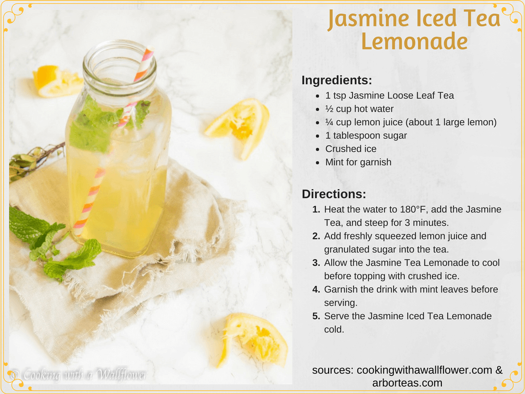 Jasmine Iced Tea Lemonade