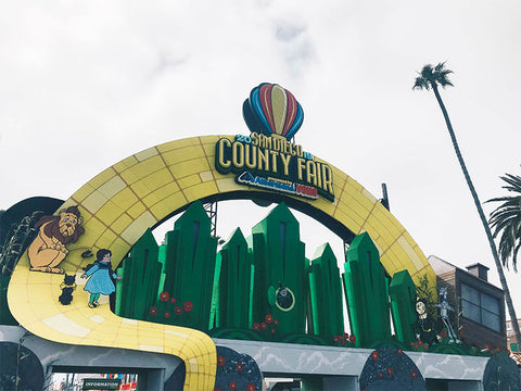 del mar fair, san diego fair, fair entrance,