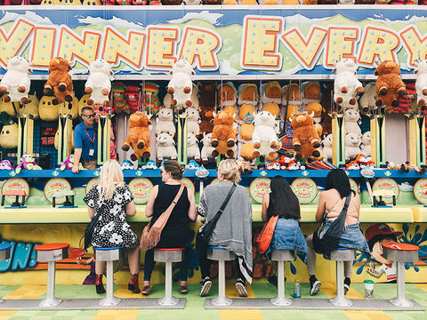 del mar fair, midway games, sash team, sash bag, county fair