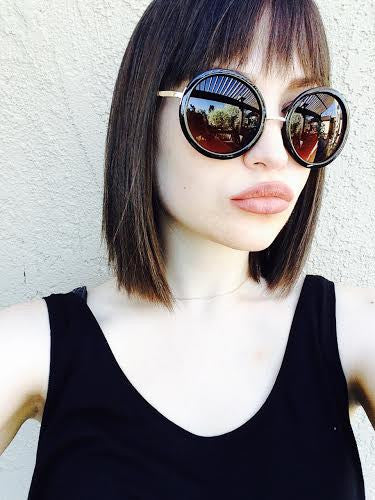 Round Classic Minimal Sunglasses main