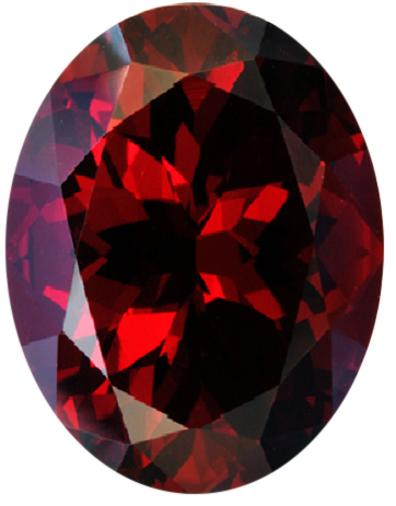 deep red gem