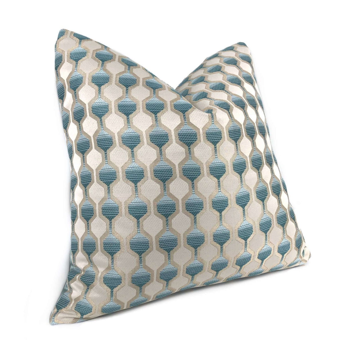 aqua blue cushion covers