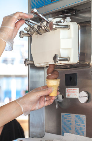 used ice cream machine