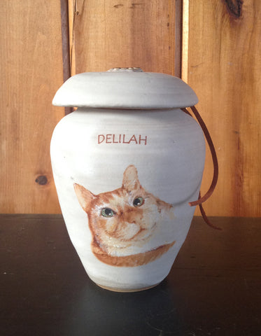 Delilah Custom Cat Urn