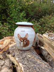 Pet Urn by Malloryville Pottery