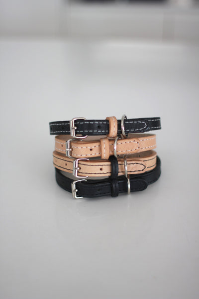 Benji + Moon | Small Leather collars