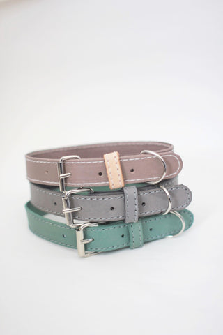 Limited Edition Pastel Leather Dog Collars