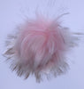 Large Faux Fur Snap On Pom Poms
