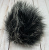 Medium Faux Fur Snap On Pom Poms
