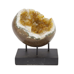 Citrine Cluster Sphere v2