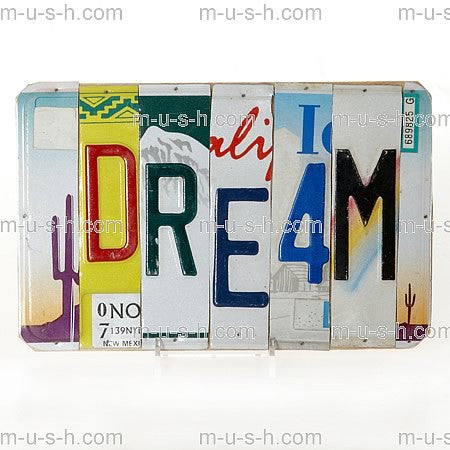License Plate Signs DREAM v2