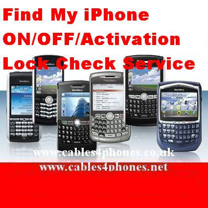 Find My iPhone for iPad Activation Lock Check 11 Digit Serial