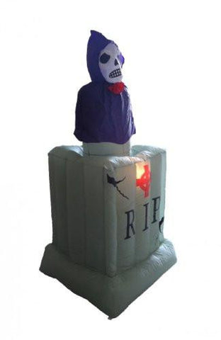 6 Foot Animated Halloween Inflatable Ghost from Tombstone
