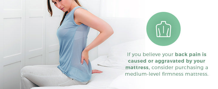 Back pain is impacted by mattress firmness