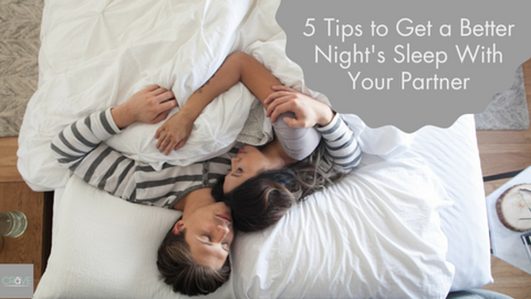 5 tips to get better sleep with your partner from Crave Mattress