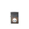 Encendedor Zippo - Harley Davidson - Calavera (Naranja y Blanco)