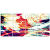 Global Windstorm Abstract Canvas Wall Art Print