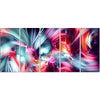 The Great Eruption Canvas Abstract Wall Art Print