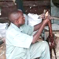 Metal Artisan in Haiti