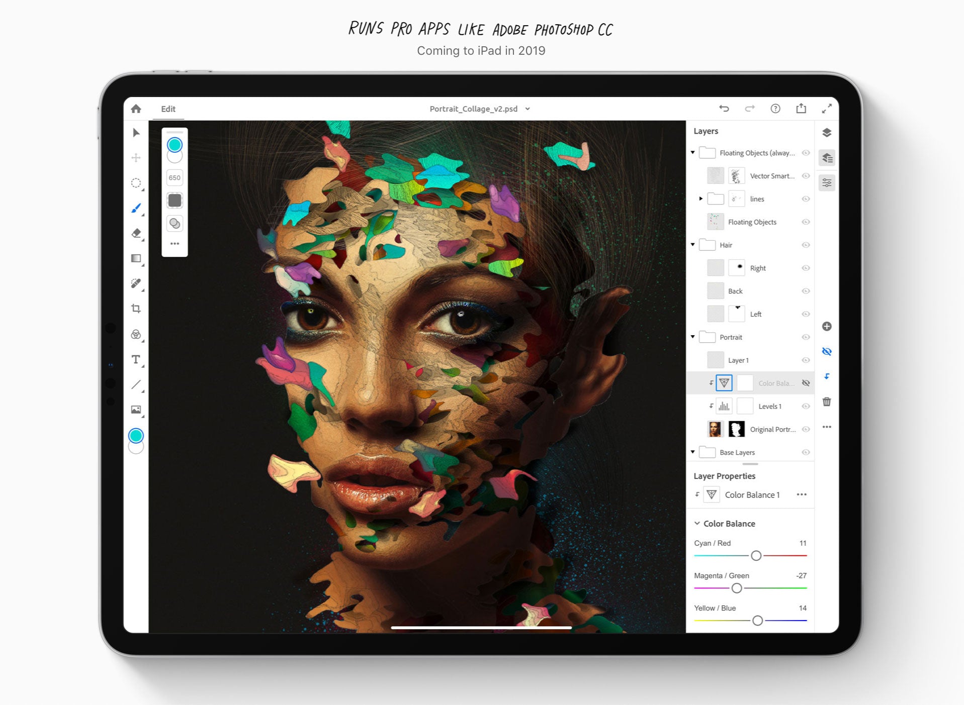 Adobe Photoshop CC for iPad Pro