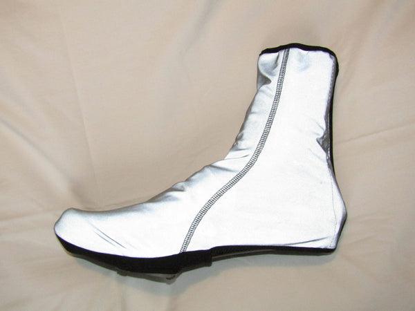 reflective cycling overshoes
