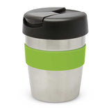 Bright Green Silver Java Promotional Vacuum Cup - 230ml