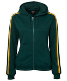 Pdm Ladies P/C Dual Stripe F/Z 3DSH1