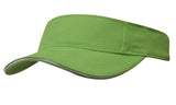 Brushed Heavy Cotton Visor H4230