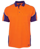 Hi Vis 4602.1 S/S Arm Panel Polo 6AP4S