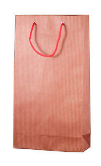 Striped Wine Bag - Red Double WDRE