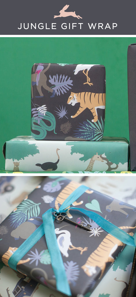 Jungle wrapping paper by Revel & Co.