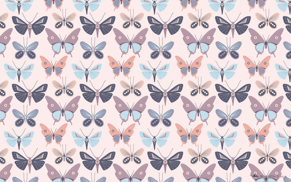 Revel & Co. April butterfly wallpaper for desktops