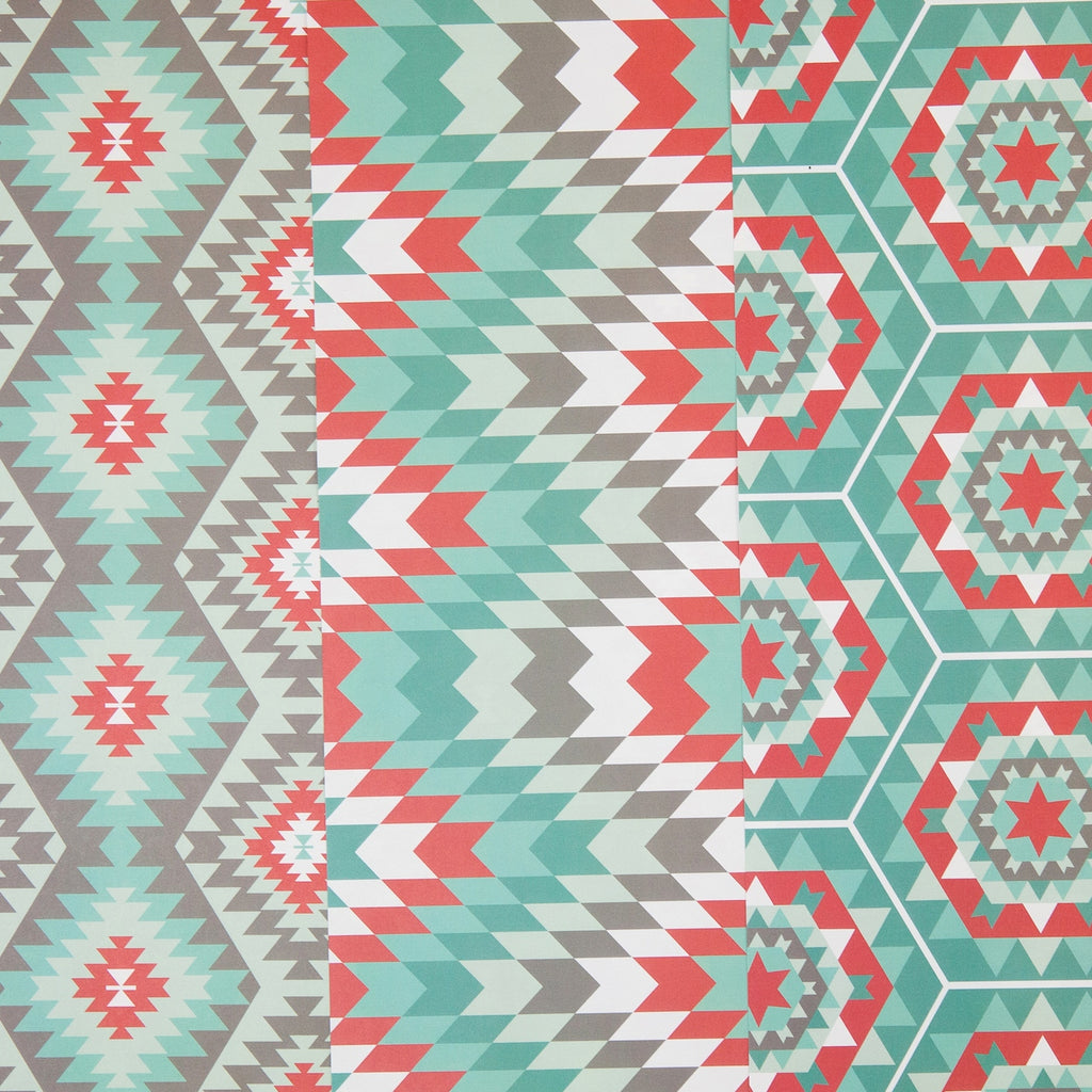 Zuni Tribal Gift Wrap by Revel & Co.