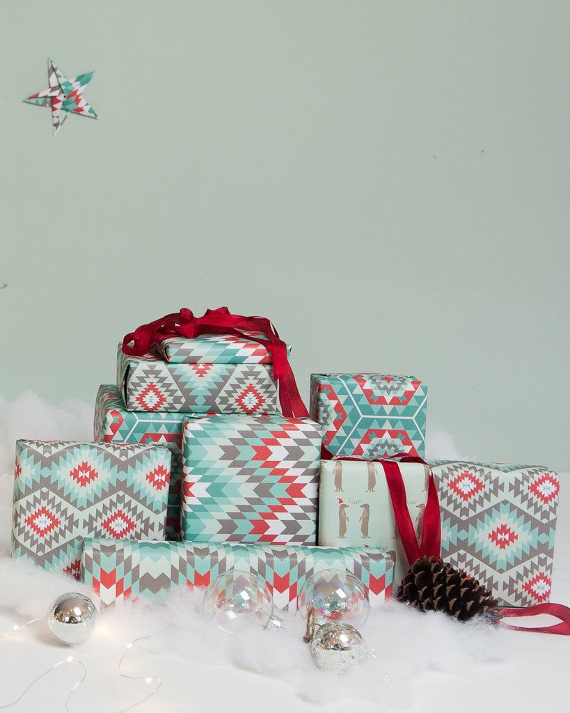 Christmas wrapping paper by Revel & Co.
