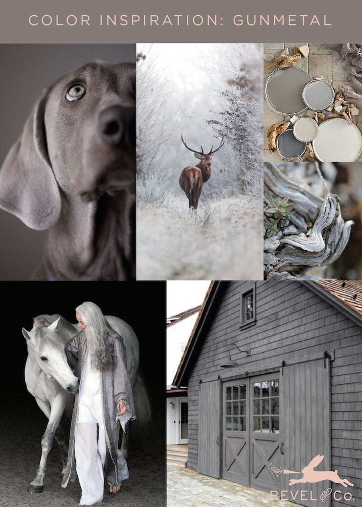 Revel & Co's Color Inspiration: Gunmetal