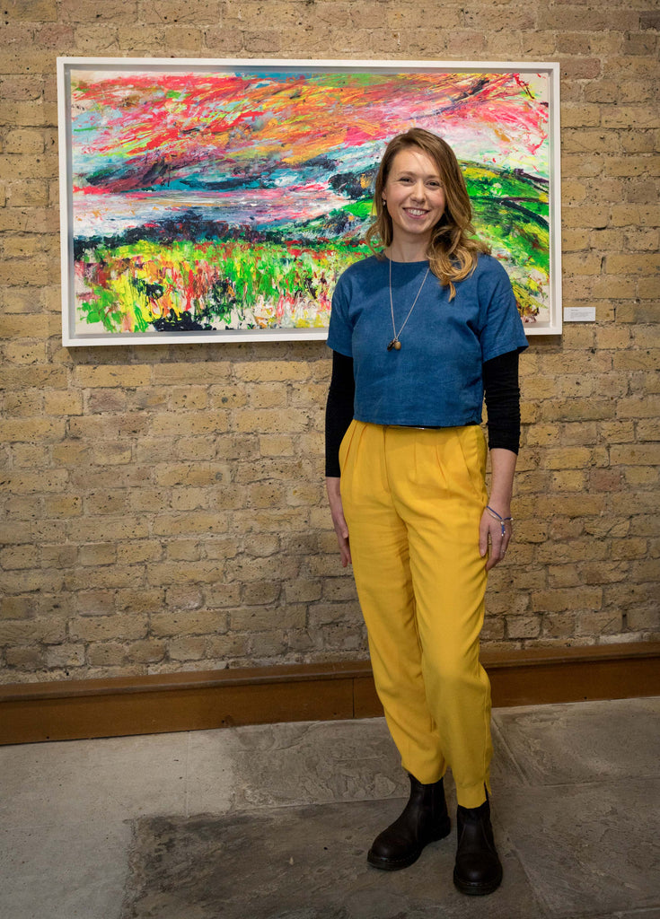 Chloe Tinsley Artist Mayfair, Chloe Art, Plein Air, Exhibition, Colourful Art, Inspiring Art