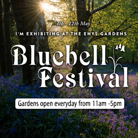 The Art of Nature, Enys House Art Exhibition, Bluebell Festival, Bank Holiday Weekend