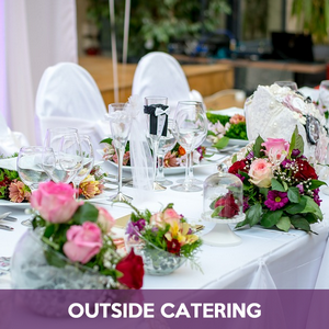 Outside catering in Derbyshire