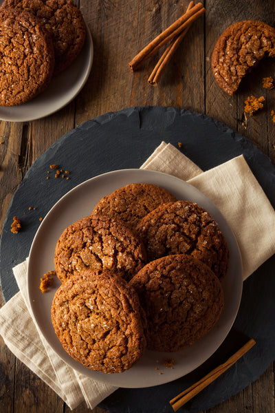 ginger molasses cookies