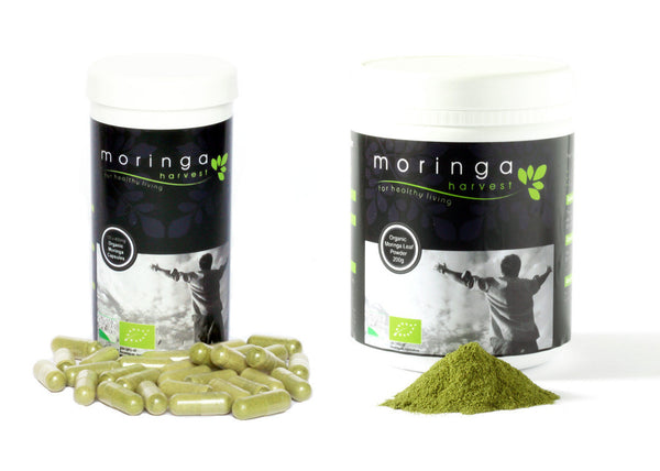 Combo Pack of Moringa Powder and Capsules