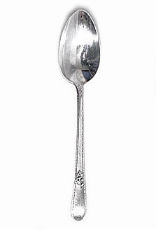 Adoration   7 1/4"   OVAL SOUP SPOON  1847 Rogers Bros Silver Plate Flatware 