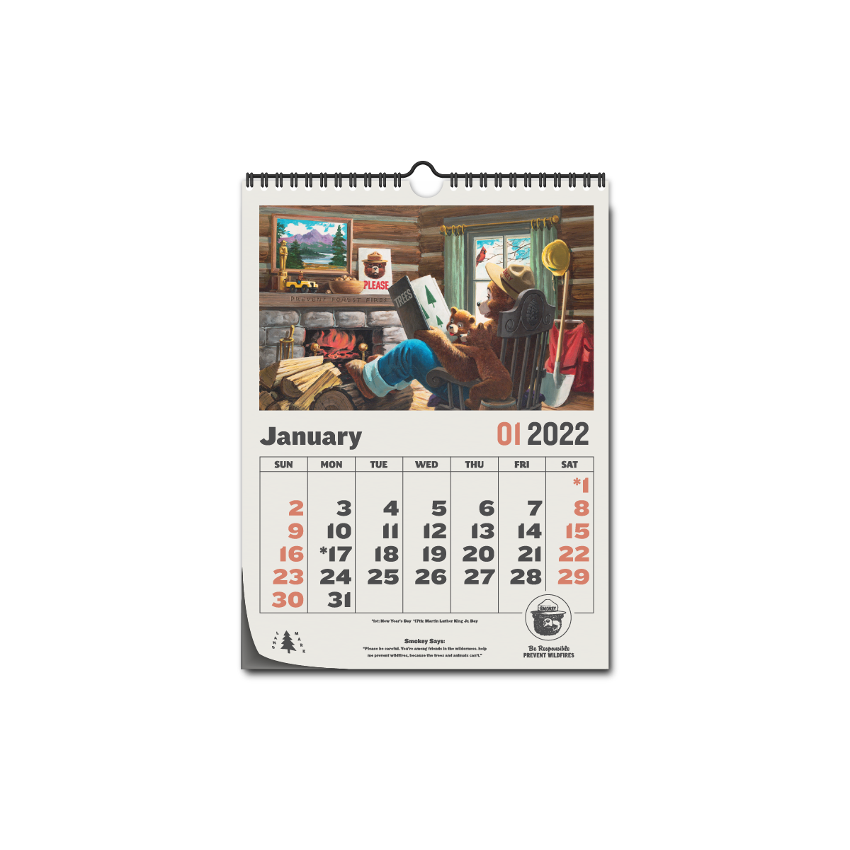 2022 Smokey Bear Calendar